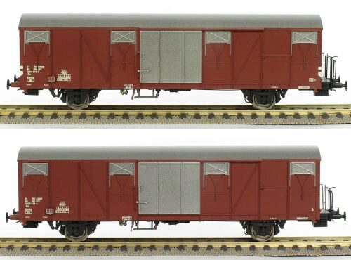 Exact Train 20422 SBB Güterwagen Set  Gbs 0815-1 + 0828-4 Epoche 4a